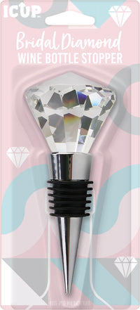 Thumbnail for Bridal Diamond Wine Bottle Stopper (Packaged) – 4 PC PPK