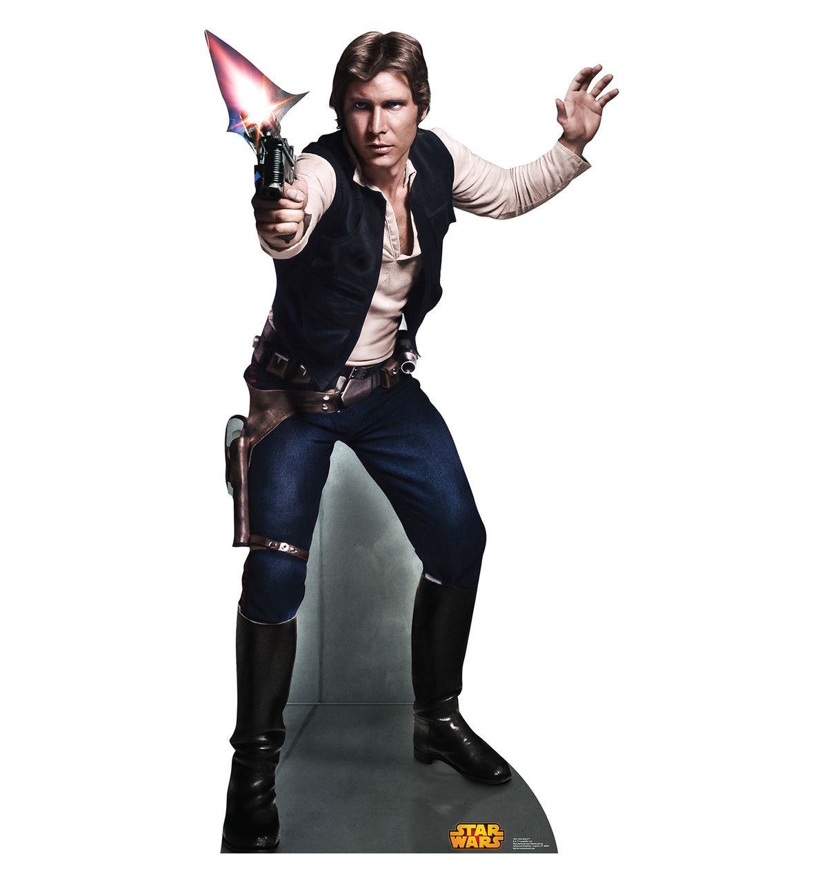 Life-size Han Solo (Retouched) Cardboard Cutout