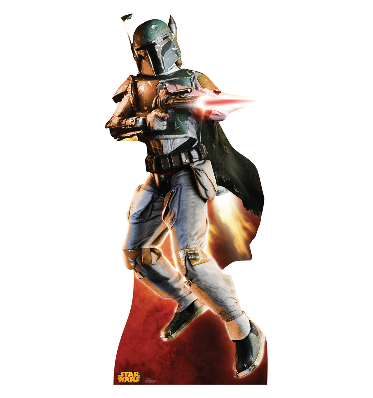 Life-size Boba Fett (Retouched) Cardboard Cutout