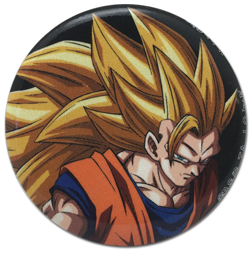 DRAGON BALL SUPER - SS3 GOKU BUTTON 1.25"