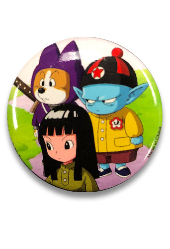 DRAGON BALL SUPER - FUTURE TRUNKS PILAF, MAI AND SHU BUTTON