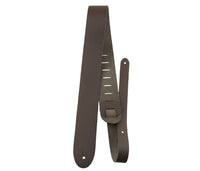 Thumbnail for Brown Basic Leather Guitar Strap