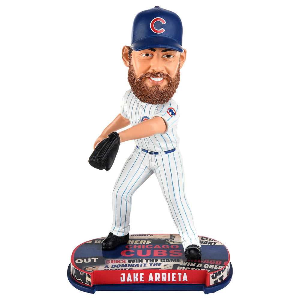 Jake Arrieta Chicago Cubs Headline Special Edition Bobblehead MLB