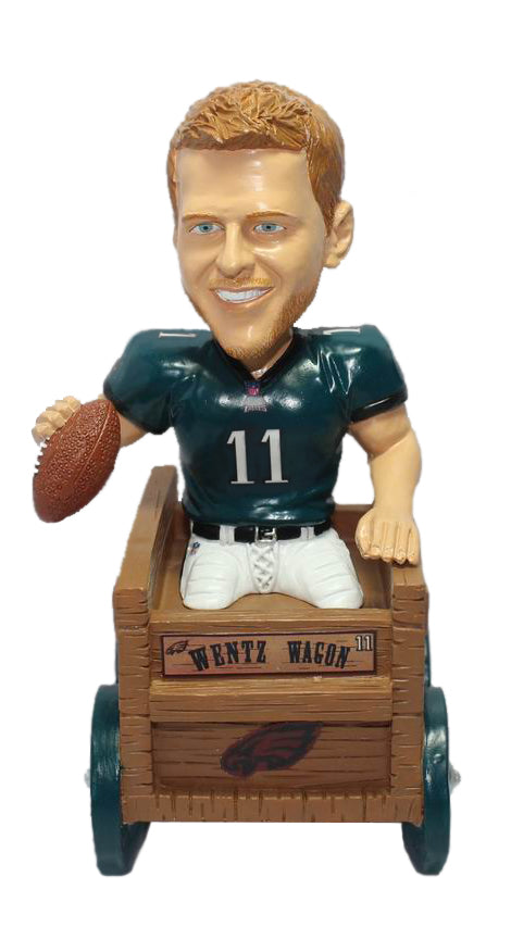 Carson Wentz Philadelphia Eagles Wentz Wagon Special Edition Bobblehead