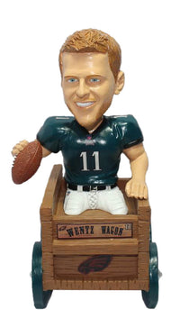 Thumbnail for Carson Wentz Philadelphia Eagles Wentz Wagon Special Edition Bobblehead
