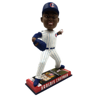 Thumbnail for Aroldis Chapman Chicago Cubs 2016 World Series Ticket Base Bobblehead MLB