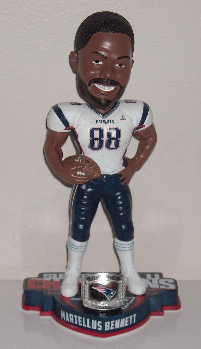 Martellus Bennett New England Patriots Super Bowl LI Champions Bobblehead NFL