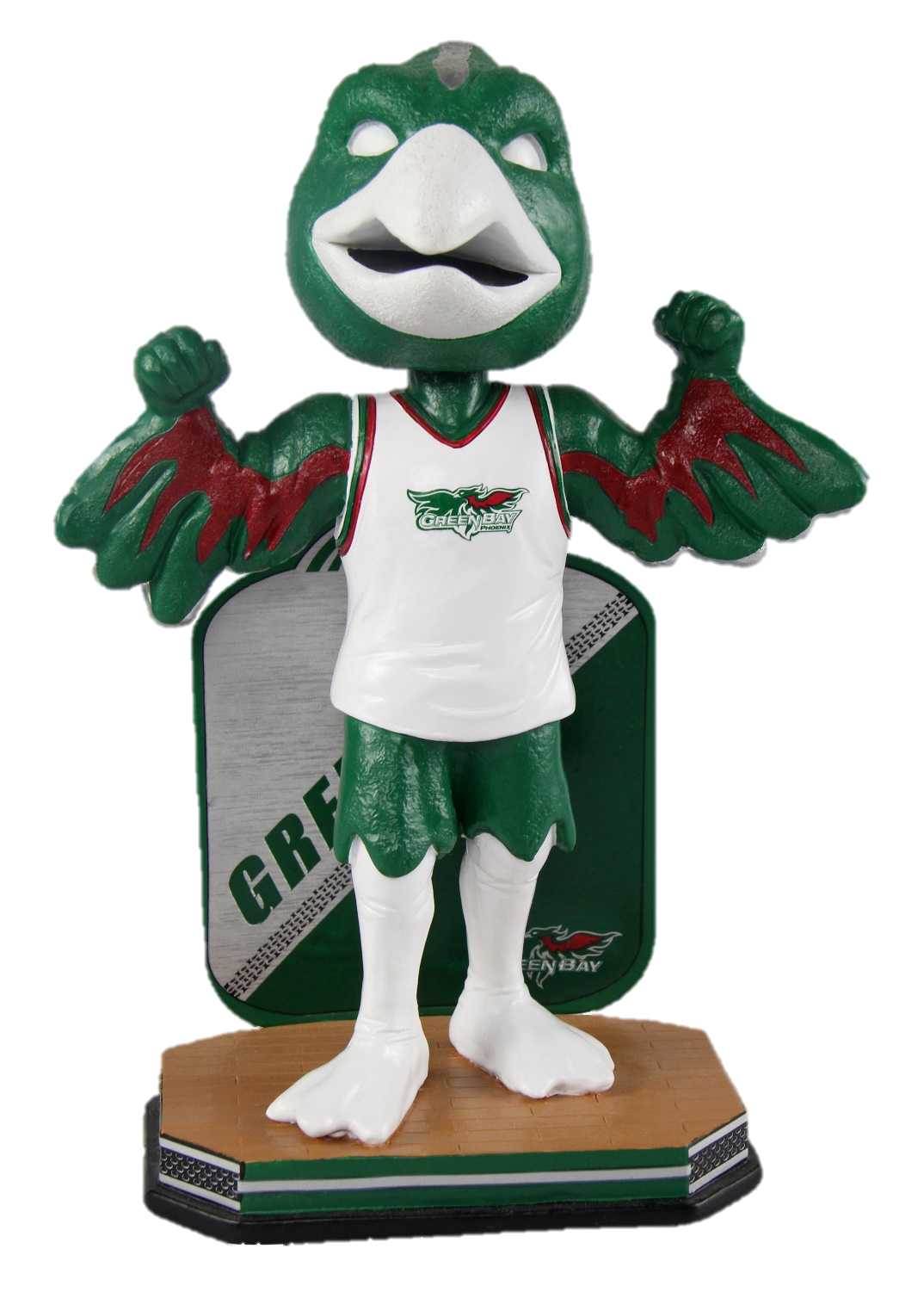 Phlash Green Bay Phoenix Name and Number Special Edition Bobblehead NCAA