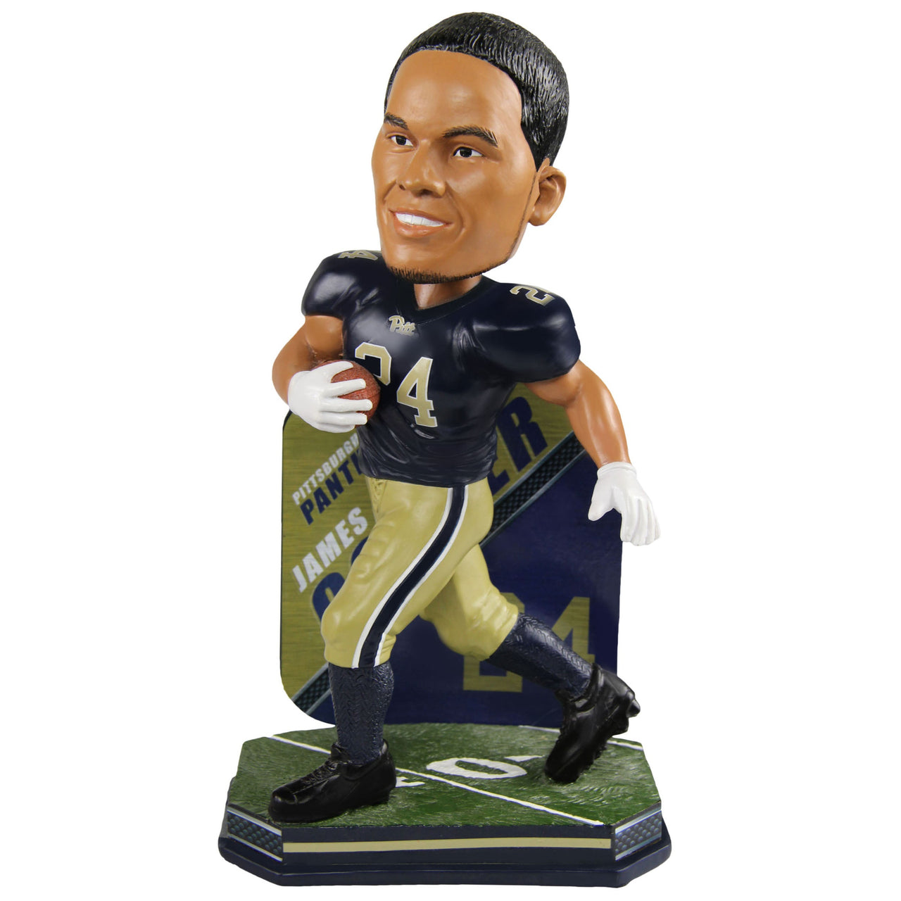 James Conner Pitt Panthers College Football Name and Number Bobblehead NCAA
