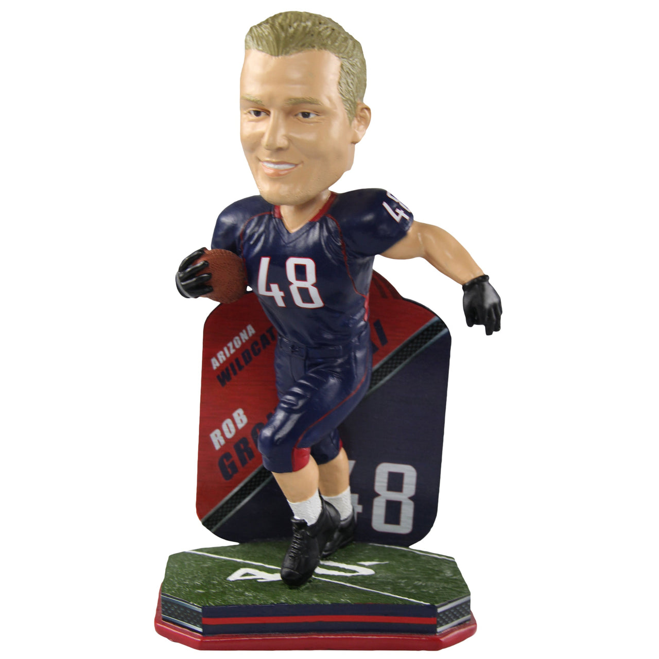 Rob Gronkowski Arizona Wildcats College Bobblehead NCAA New England Patriots