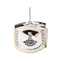 Thumbnail for Pittsburgh Penguins 2017 Stanley Cup Champions Ring Ornament NHL