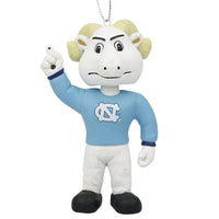 Thumbnail for Rameses North Carolina Tar Heels Ornament Bobblehead Ornament NCAA