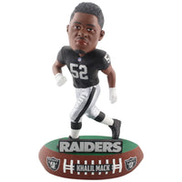 Thumbnail for Khalil Mack Oakland Raiders Baller Special Edition Bobblehead NFL Football