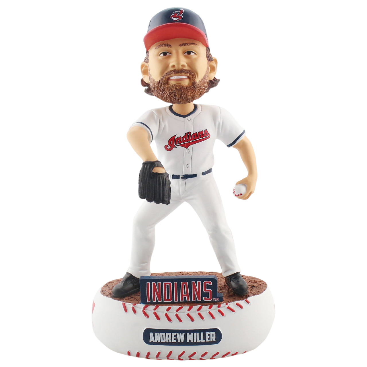 Andrew Miller Cleveland Indians Baller Special Edition Bobblehead MLB Baseball
