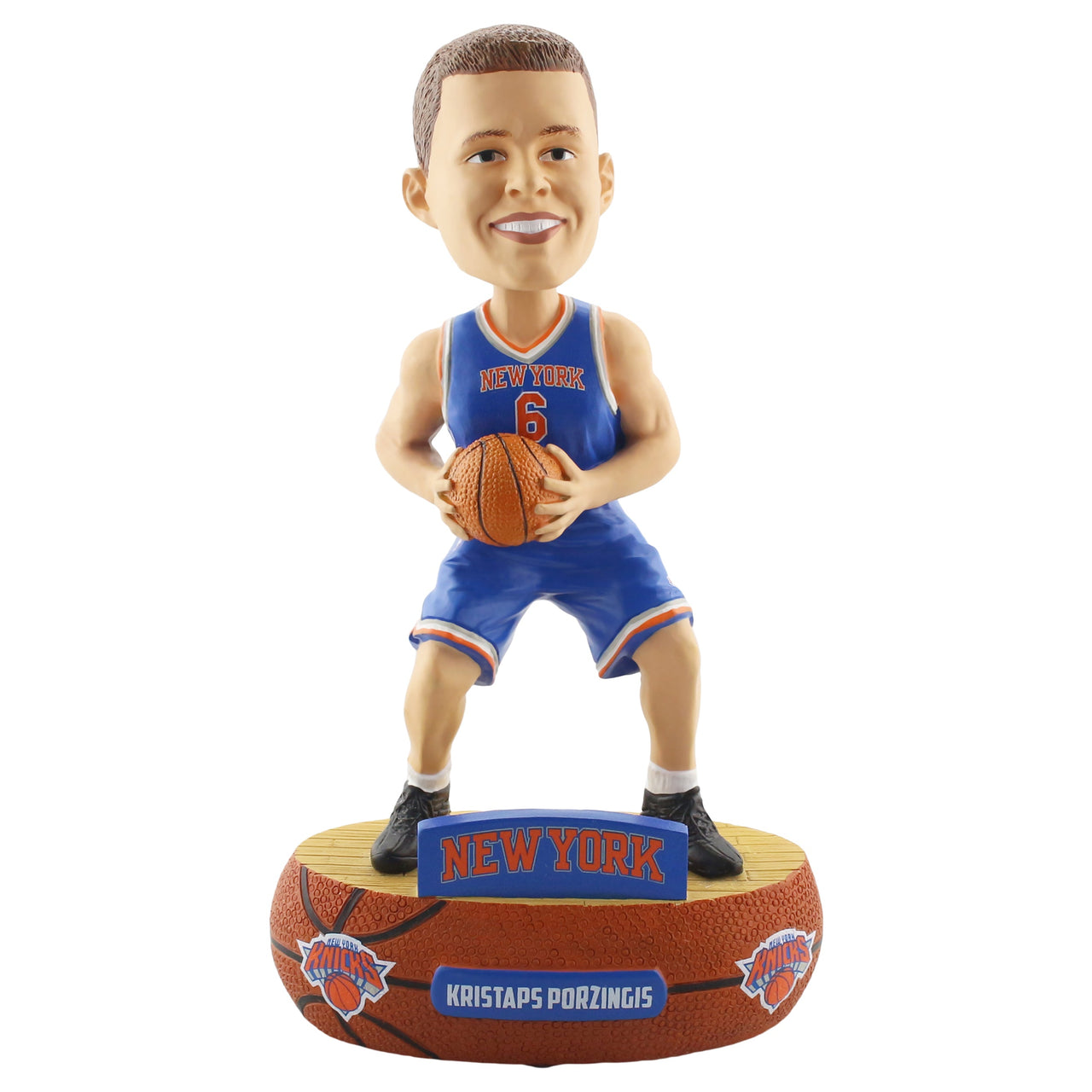Kristaps Porzingis New York Knicks Baller Special Edition Bobblehead NBA