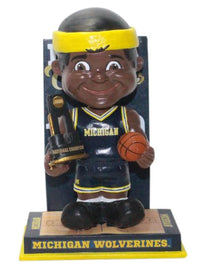Thumbnail for Michigan NCAA Men's Basketball Champions - Red Jersey Phog Bobblehead NCAA