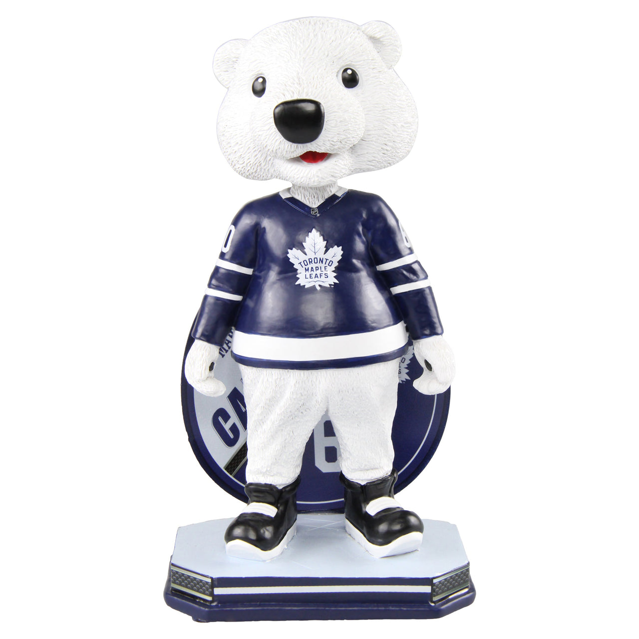 Toronto Maple Leafs Mascot Name and Number bobblehaed Bobblehead NHL