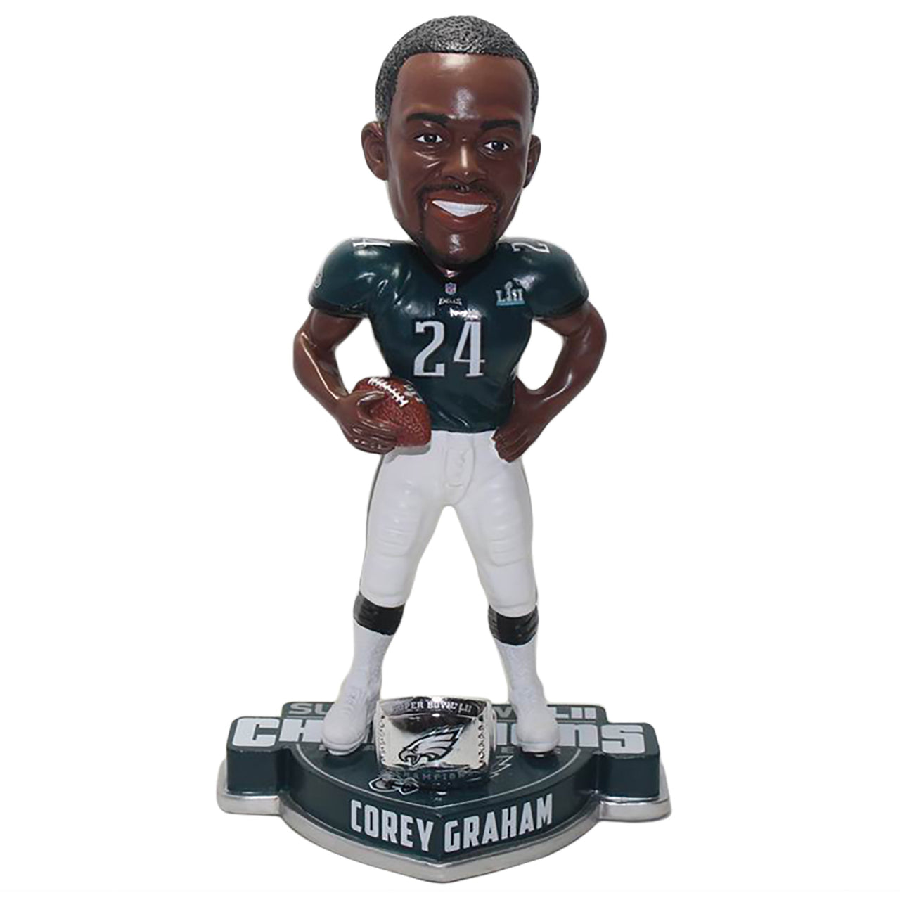 Corey Graham Philadelphia Eagles Super Bowl LII Champion Bobblehead NFL