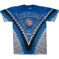 Thumbnail for Chicago Cubs V Tie-Dye T-Shirt