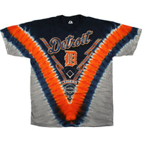 Thumbnail for Detroit Tigers V Tie-Dye T-Shirt