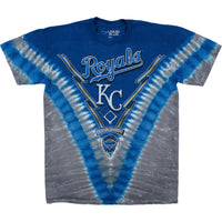 Thumbnail for Kansas City Royals V Tie-Dye T-Shirt