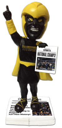 Thumbnail for Oshkosh Titans 2019 Men's Basketball National Champions Bobblehead NCAA