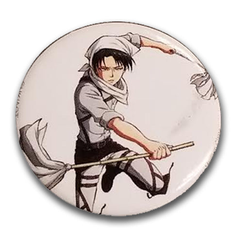 ATTACK ON TITAN SEASON 2 - LEVI BUTTON 1.25"