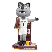 Thumbnail for LU Wolf Loyola Chicago Ramblers NCAA Men's Basketball National Champions Bobblehead NCAA