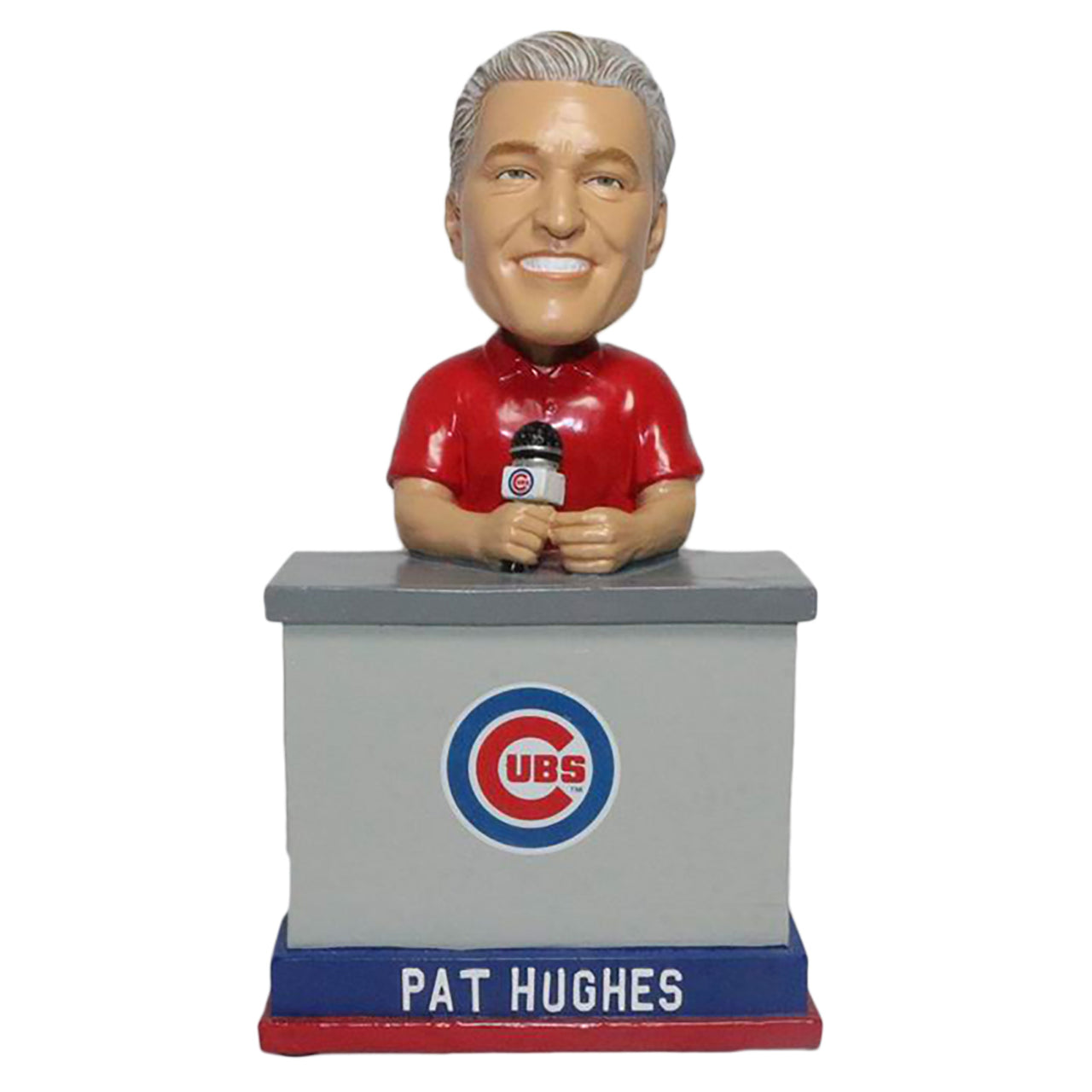 Pat Hughes Chicago Cubs 2016 World Series Talking Bobblehead MLB