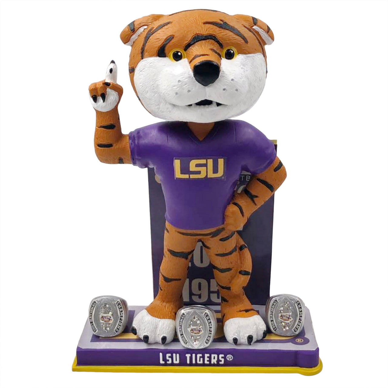 Mike the Tiger Louisiana State University Football National Champions Special Edition Bobblehead NCAA