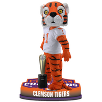 Thumbnail for The Tiger Clemson Tigers 2019 College Football Playoff Champions Bobblehead NCAA