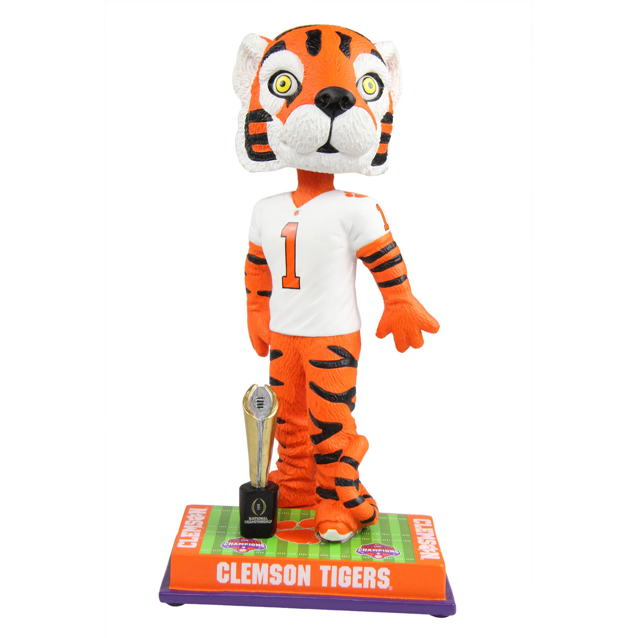 Clemson Tiger Clemson Tigers 2018 National Champions Bobblehead NCAA