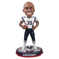 Thumbnail for Jason McCourty New England Patriots Super Bowl LIII Champions Bobblehead NFL