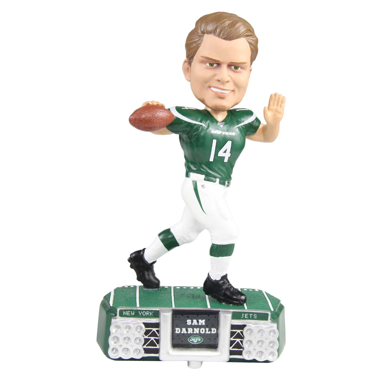 Sam Darnold New York Jets Stadium Lights Special Edition Bobblehead NFL