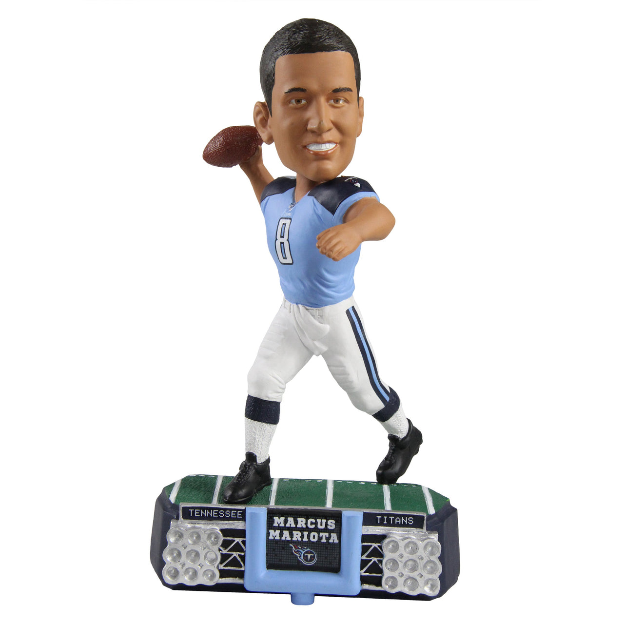 Marcus Mariota Tennessee Titans Stadium Lights Special Edition Bobblehead NFL