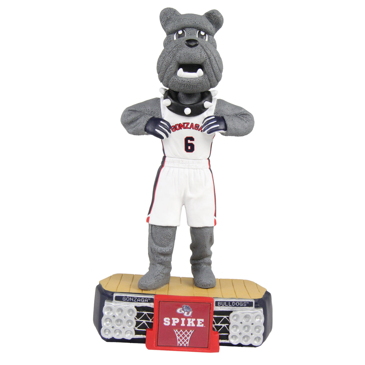 Spike the Bulldog Gonzaga Stadium Lights Special Edition Bobblehead NCAA