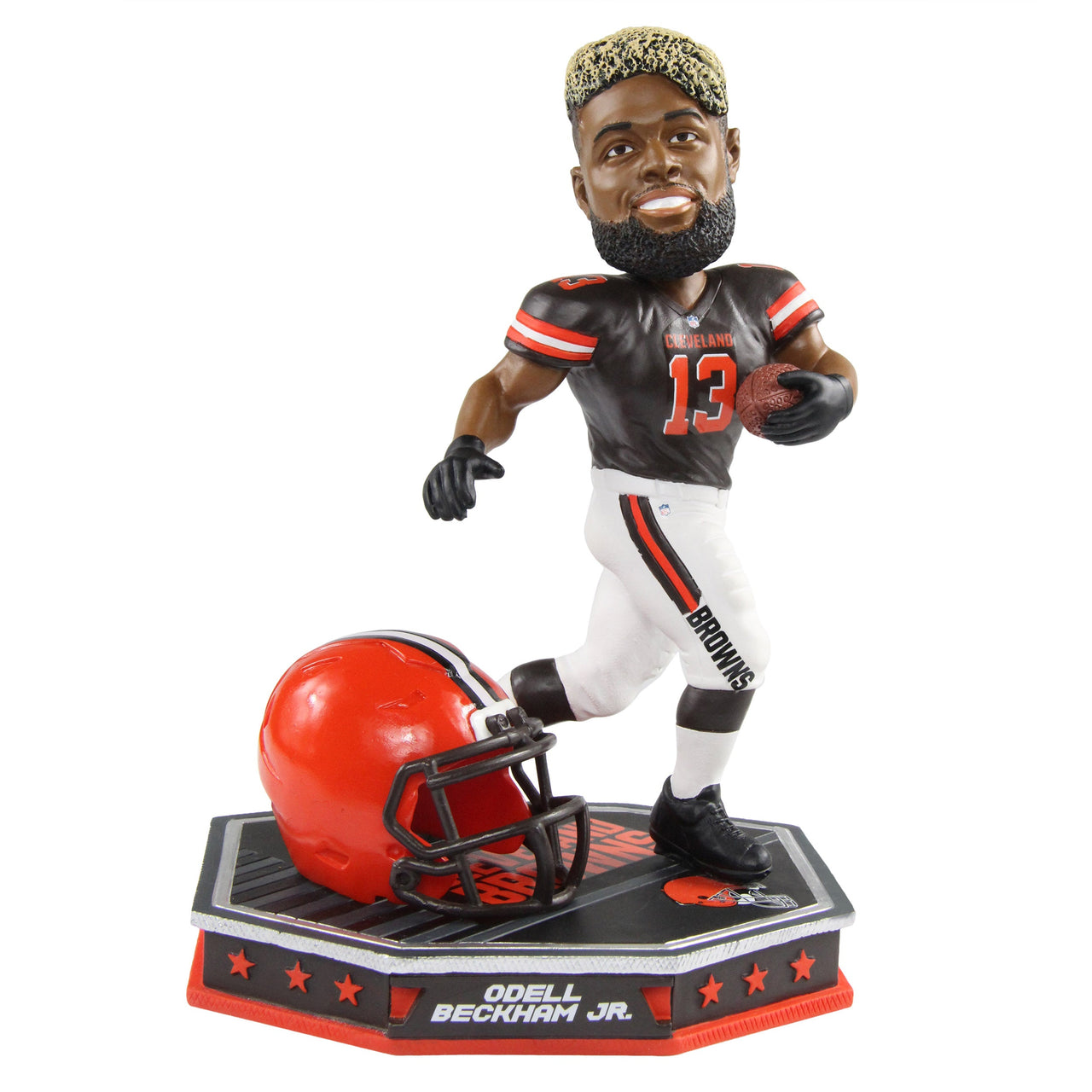 Odell Beckham Jr. Cleveland Browns Removable Helmet Bobblehead NFL