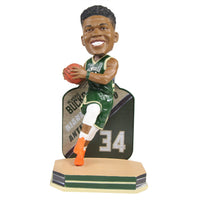 Thumbnail for Giannis Antetokounmpo Milwaukee Bucks Name and Number Bobblehead NBA