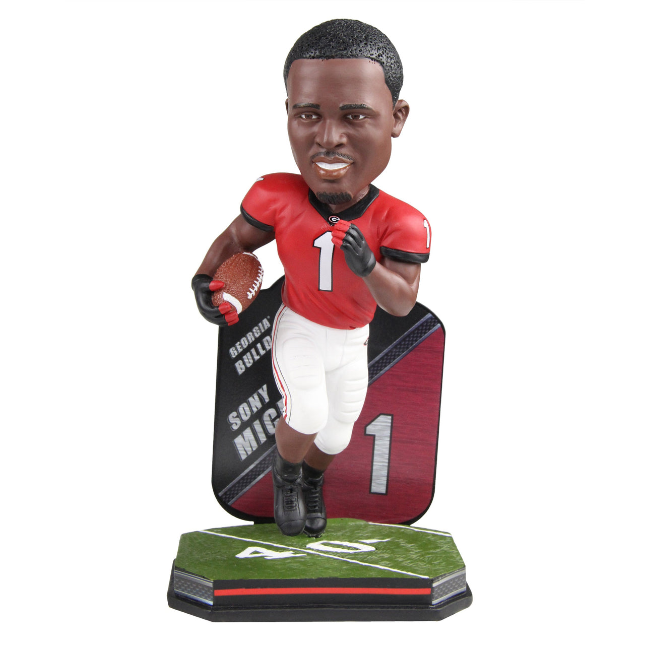 Sony Michel Georgia Bulldogs Name and Number Special Edition Bobblehead NCAA