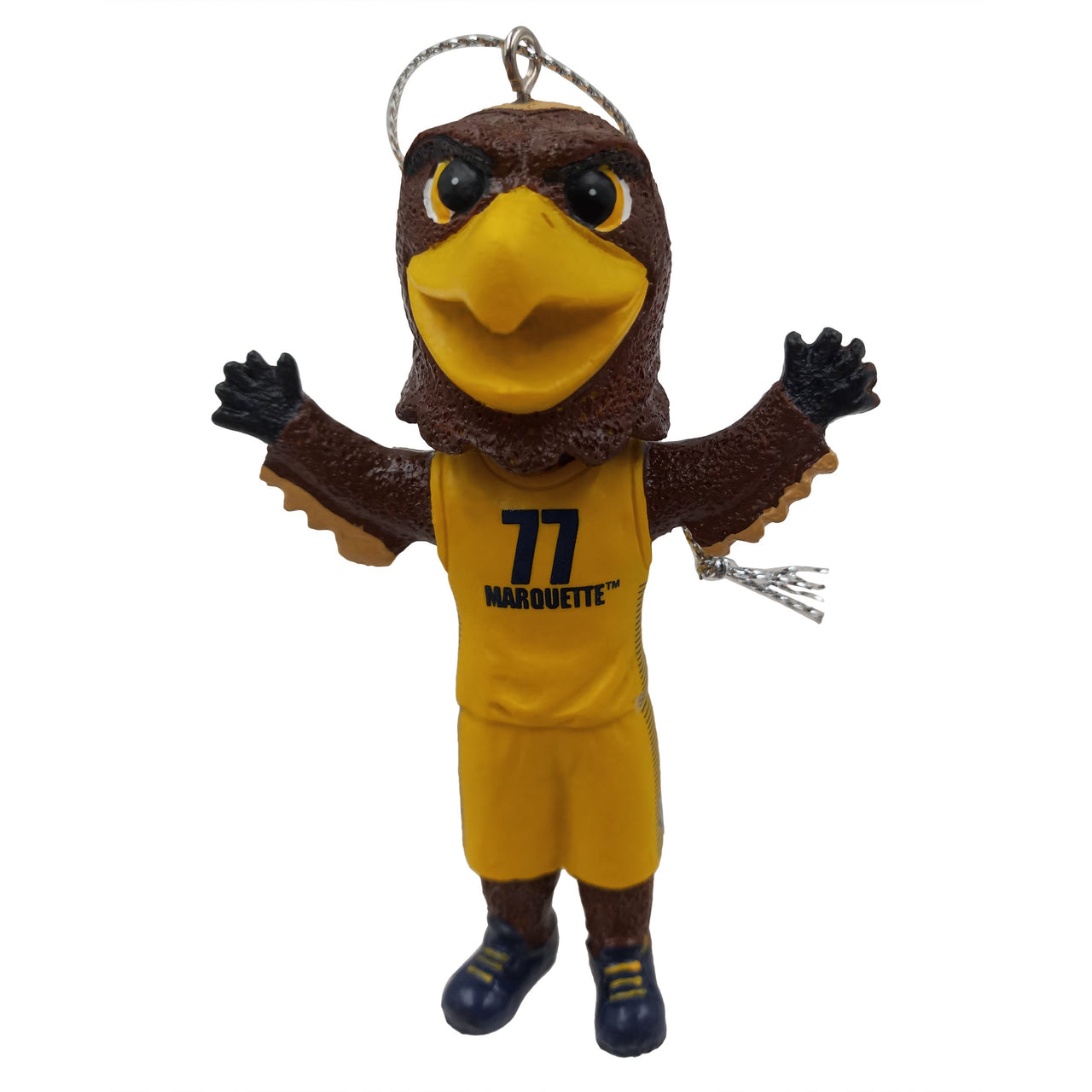 Golden Eagle Marquette Ornament Bobblehead NCAA