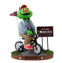 Thumbnail for Wally the Green Monster Boston Red Sox Stranger Things Mascot on Bike Bobblehead