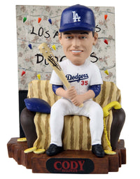 Thumbnail for Cody Bellinger Los Angeles Dodgers Stranger Things Alphabet Wall Bobblehead MLB