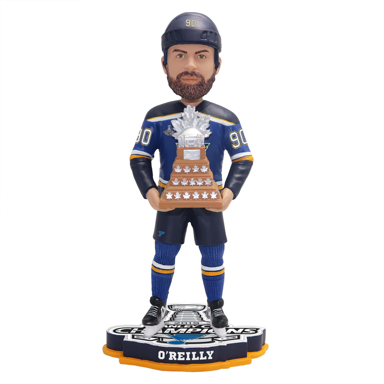 Ryan O'Reilly St. Louis Blues 2019 Stanley Cup Champions Bobblehead NHL