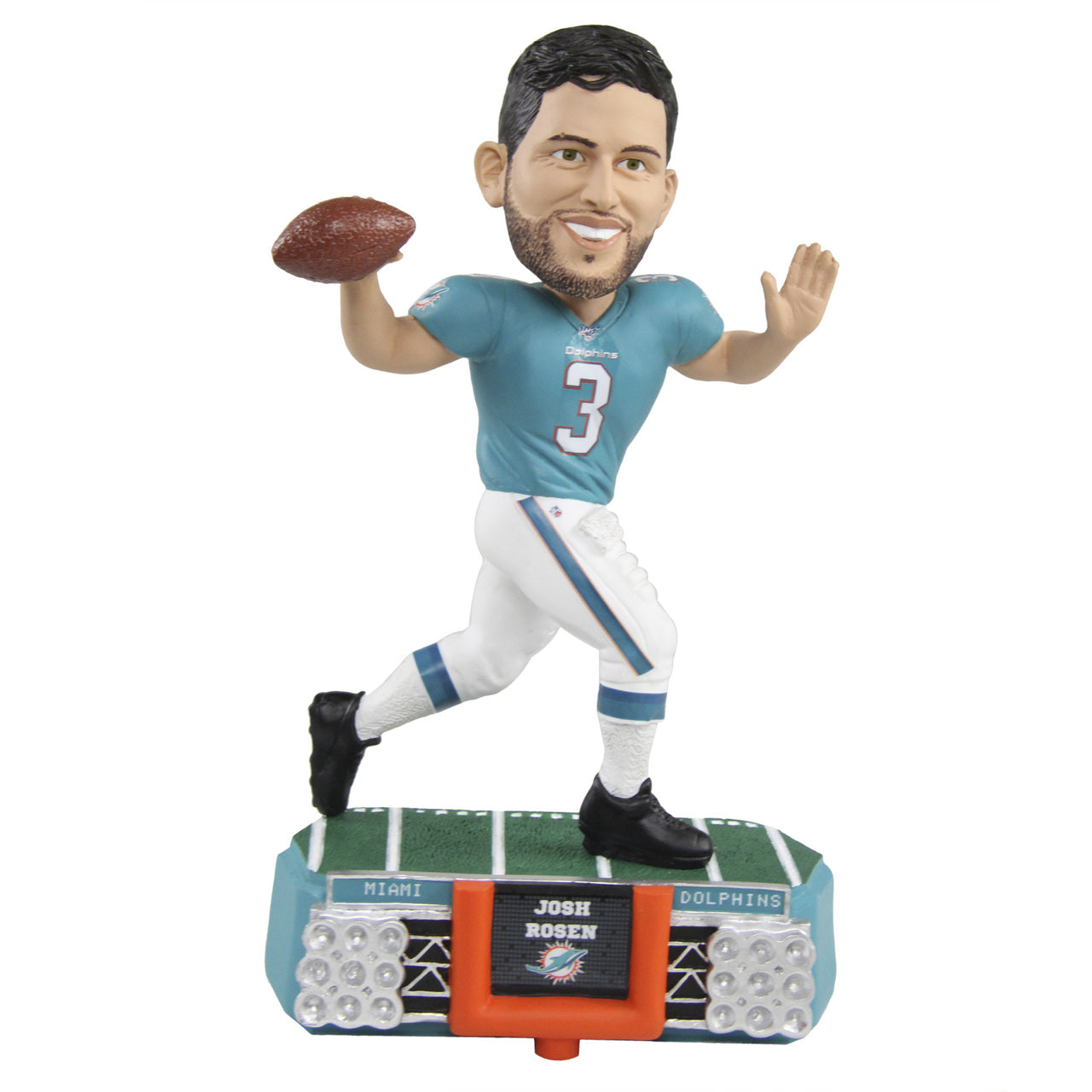 Josh Rosen Miami Dolphins Stadium Lights Special Edition Bobblehead NFL
