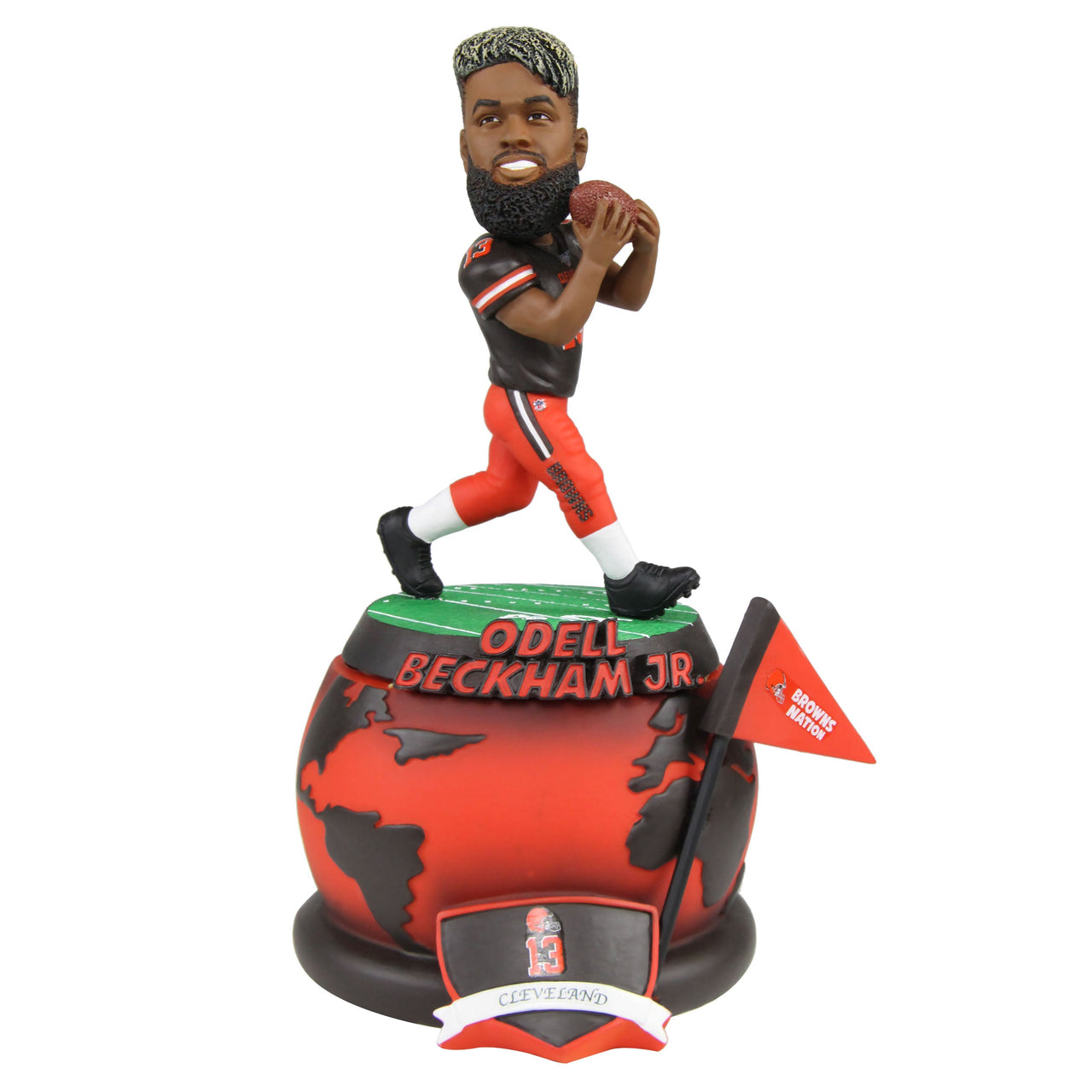 Odell Beckham Jr. Cleveland Browns Spinning Base Bobblehead NFL
