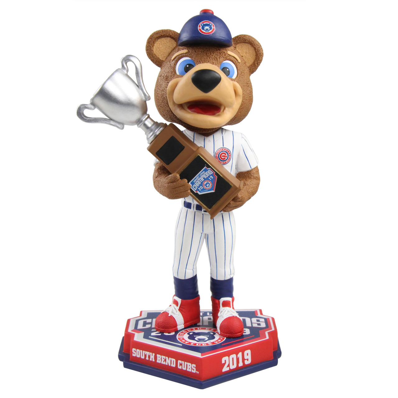 South Bend Cubs 2019 Midwest League Champions Bobblehead MLB