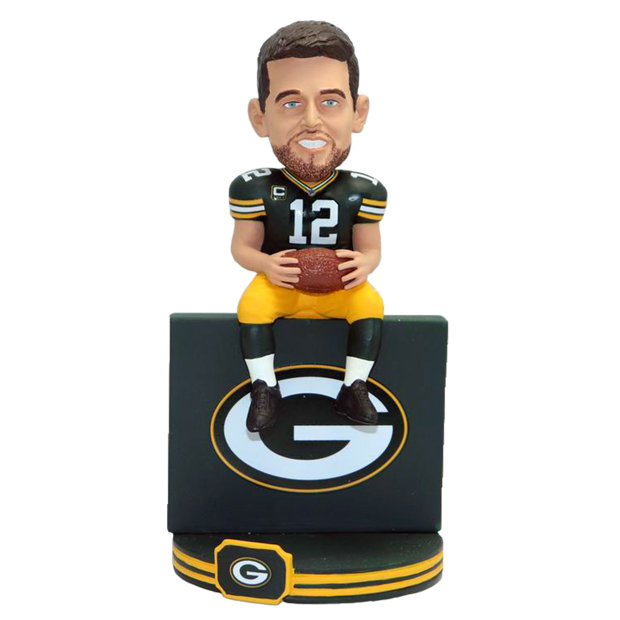 Aaron Rodgers Green Bay Packers Lambeau Leap Bobblehead NFL
