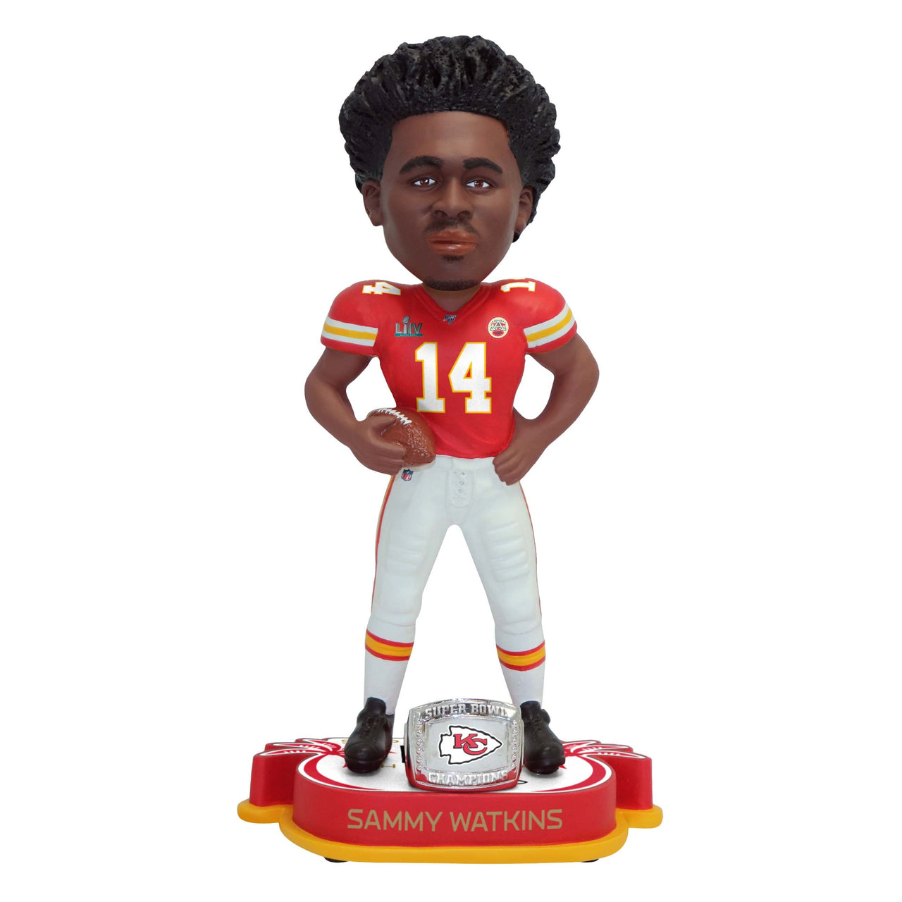 Sammy Watkins Kansas City Chiefs Super Bowl LIV Champions Bobblehead NFL