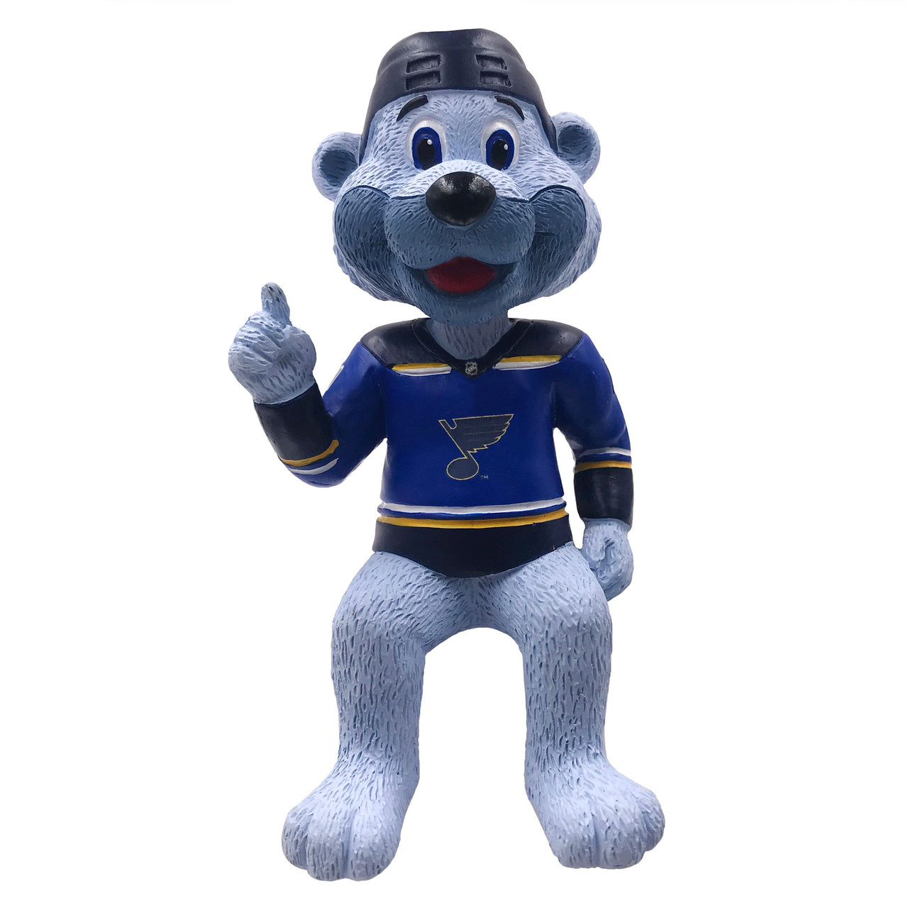Louie St. Louis Blues Benchwarmerz Sitting Mini Bobblehead NHL