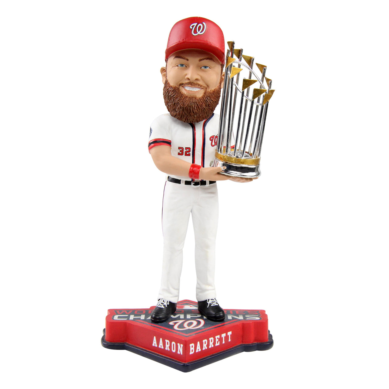 Aaron Barrett Washington Nationals 2019 World Series Champions Bobblehead MLB